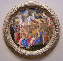 The Adoration of the Magi (circa 1450 A.D.) by Fra Angelico & Fra Filippo Lippi